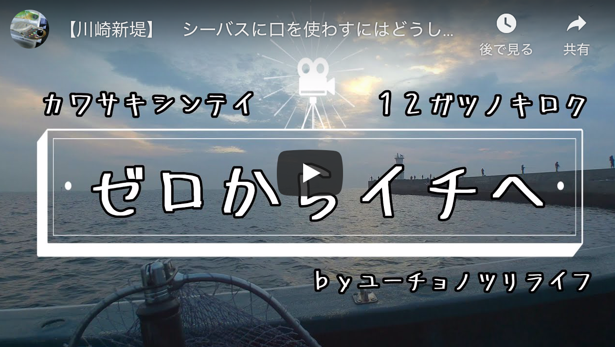 川崎新堤 シーバスに口を使わすにはどうしたらいい シーバス釣り ソルトルアーフィッシングの爆釣速報